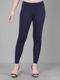 women's ankle-fit leggings black