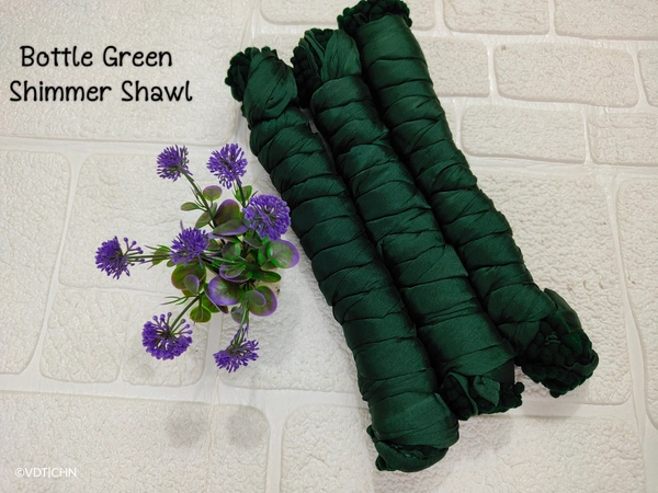 women's stylish shimmer shawl 1 pcs